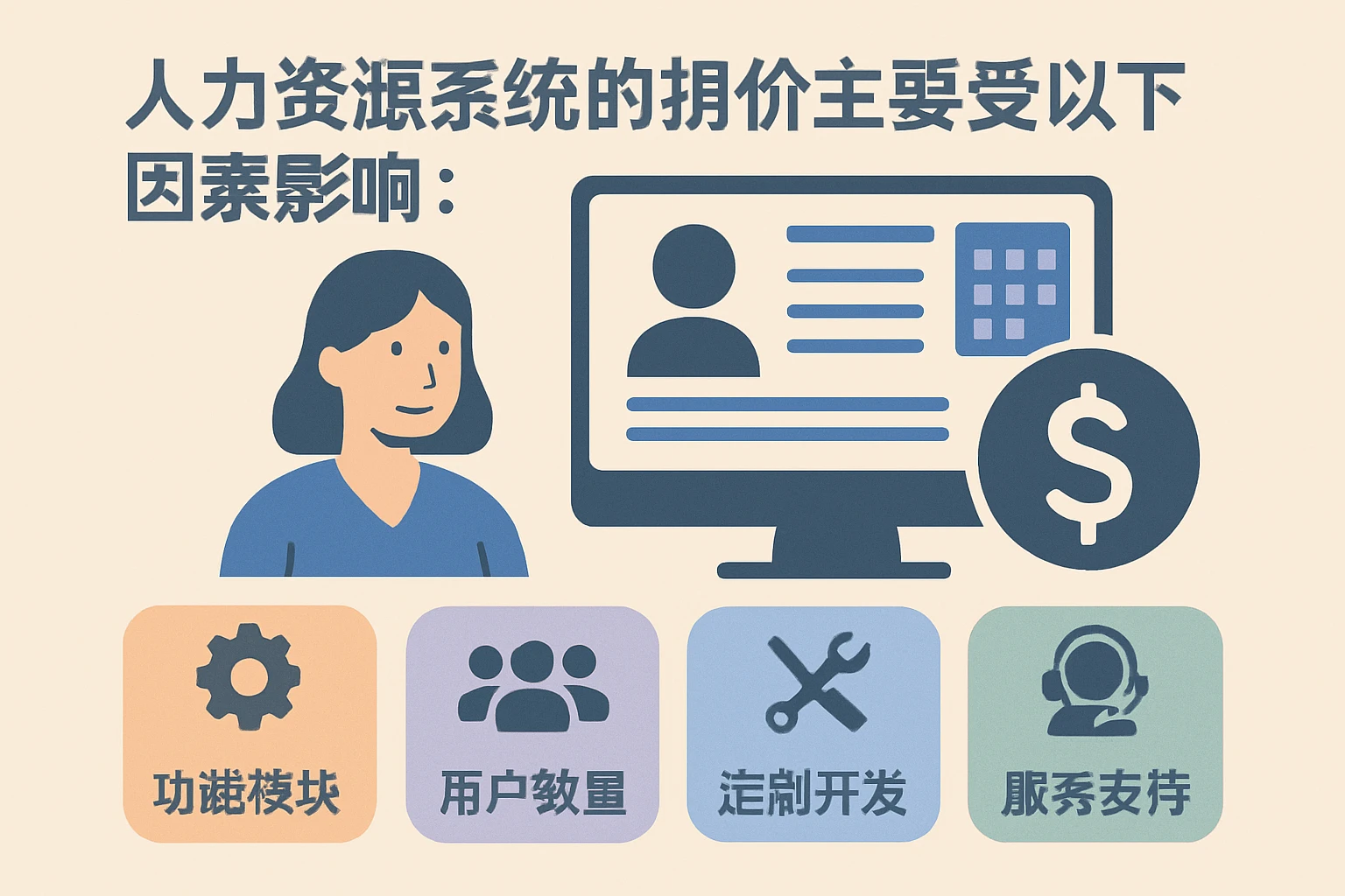 人力资源系统的报价主要受以下因素影响：