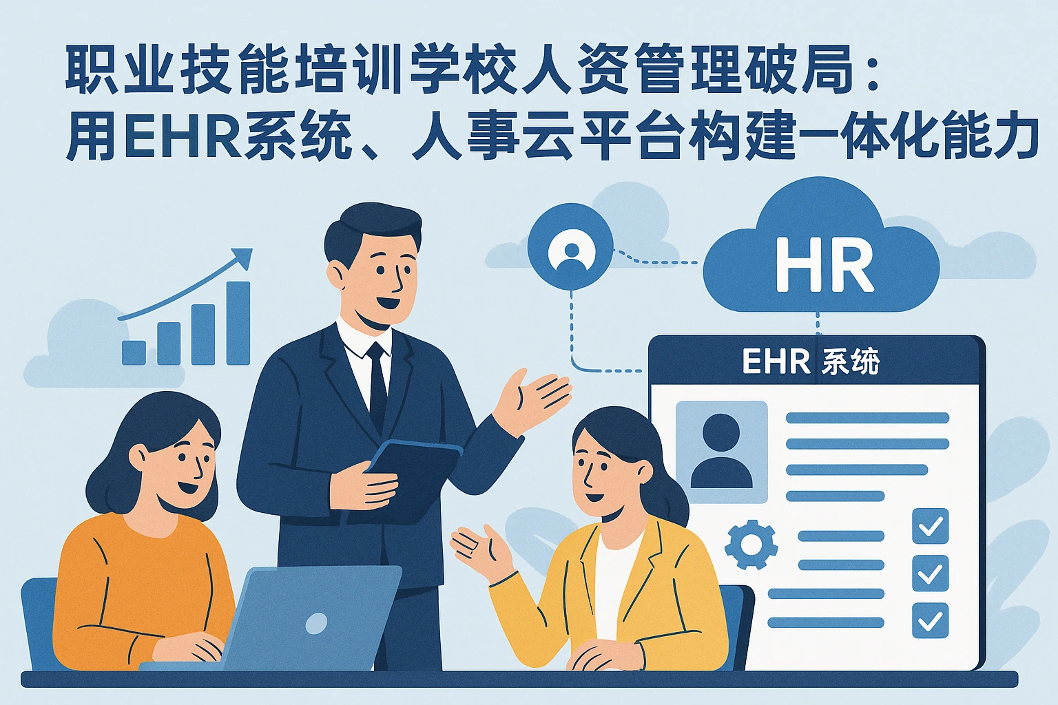 职业技能培训学校人资管理破局：用EHR系统、人事云平台构建一体化能力