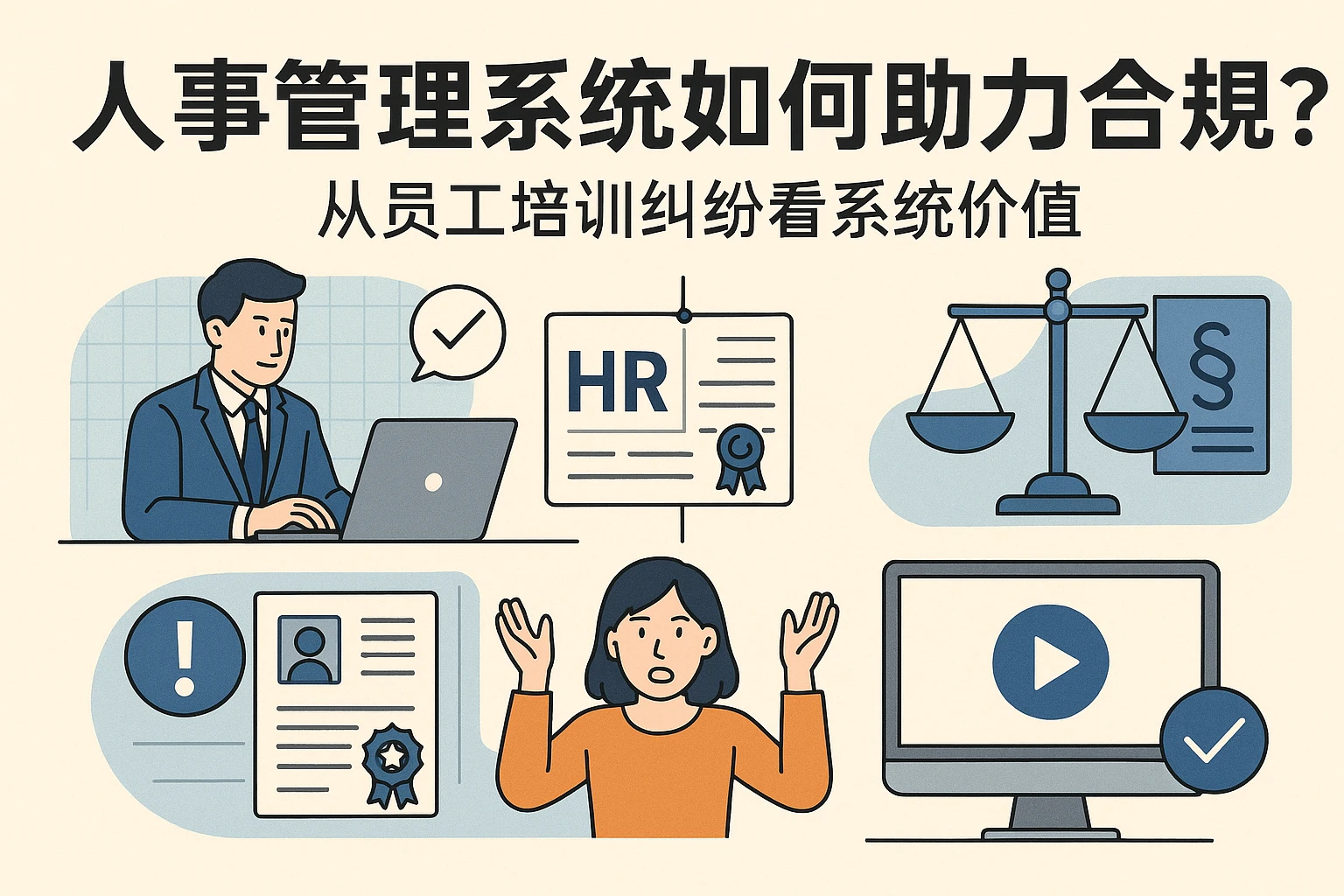人事管理系统如何助力企业合规？从员工培训纠纷看系统价值