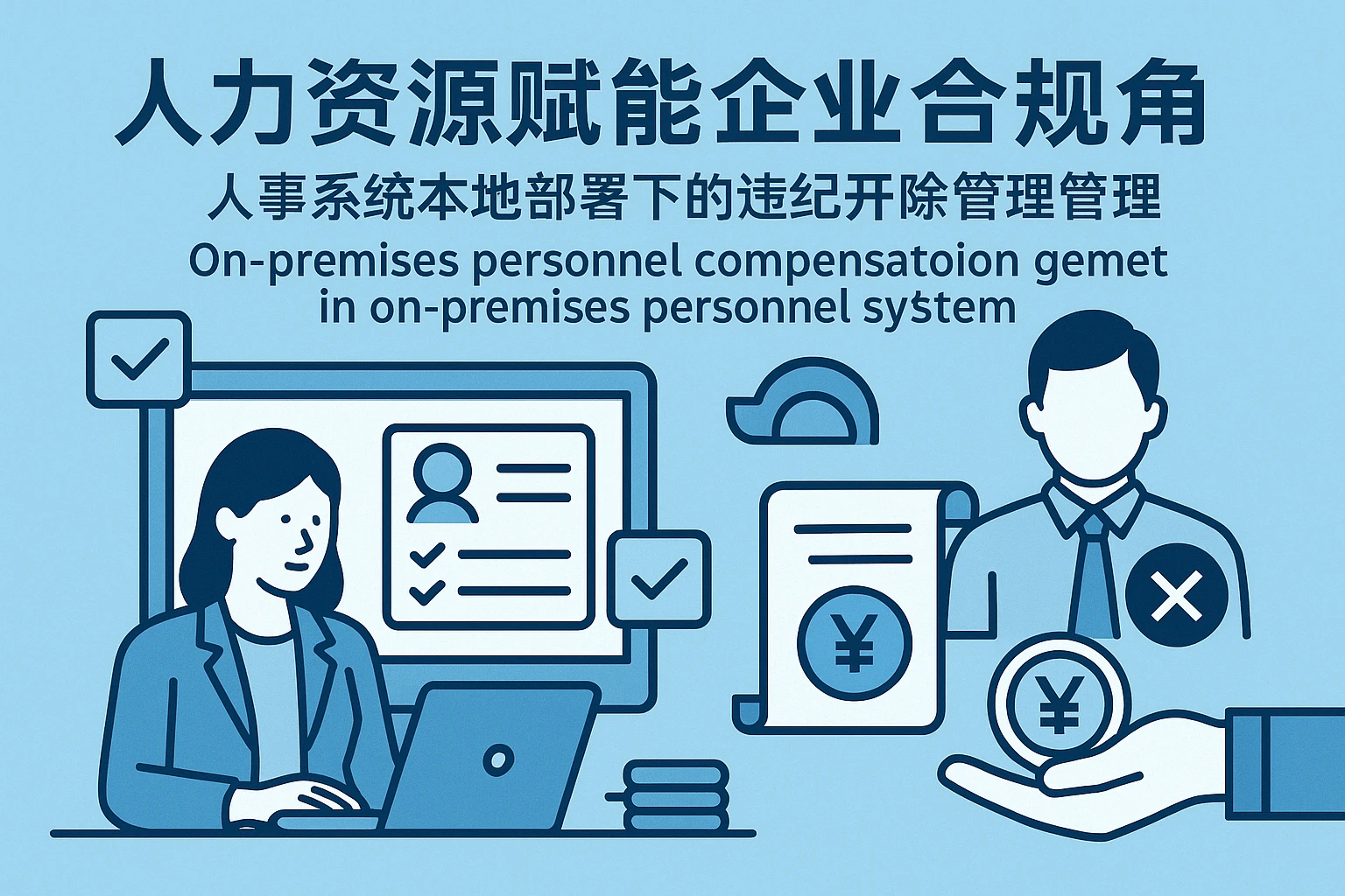 人力资源软件赋能企业合规：人事系统本地部署下的违纪开除与经济补偿管理