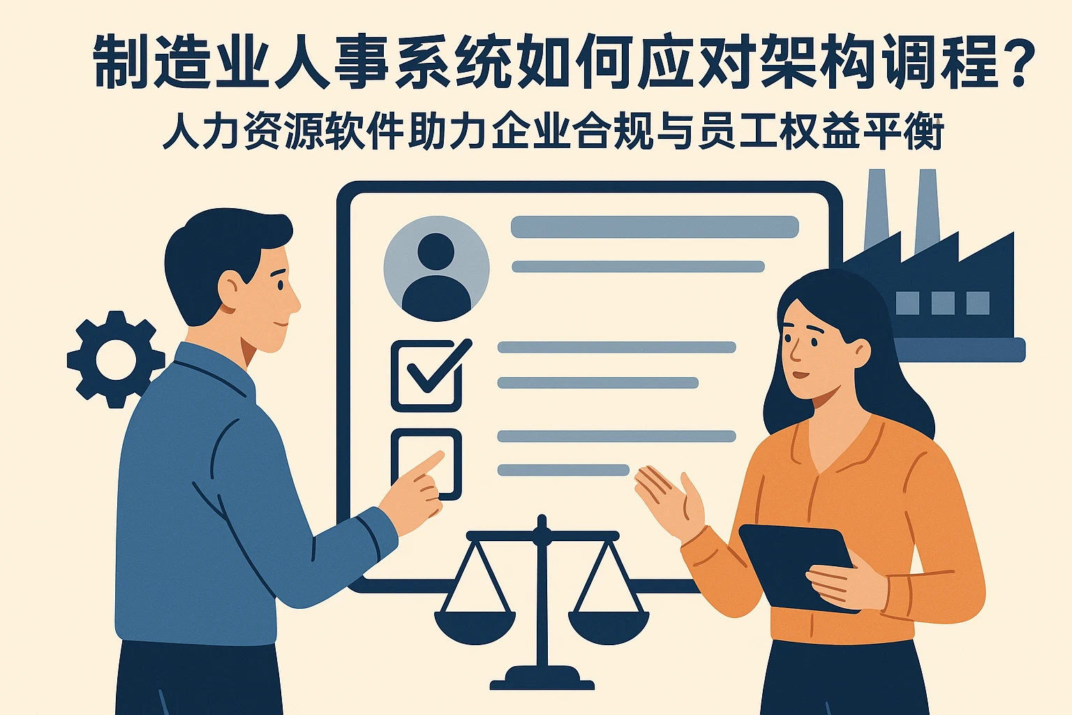 制造业人事系统如何应对架构调整？人力资源软件助力企业合规与员工权益平衡