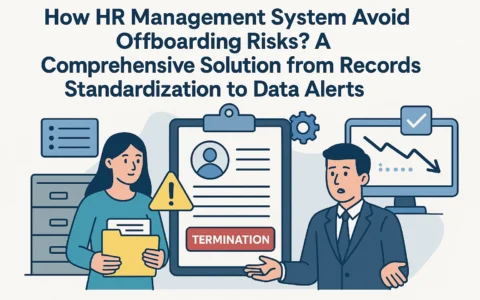 人事管理系统如何规避离职手续风险?从档案规范到数据预警的全流程解决方案