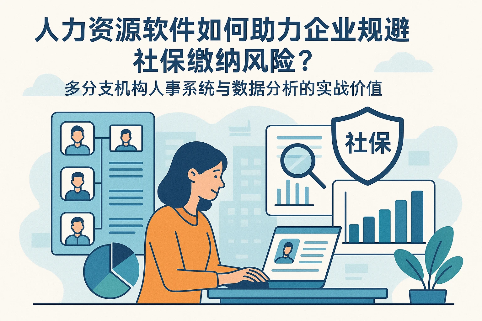 人力资源软件如何助力企业规避社保缴纳风险？多分支机构人事系统与数据分析的实战价值