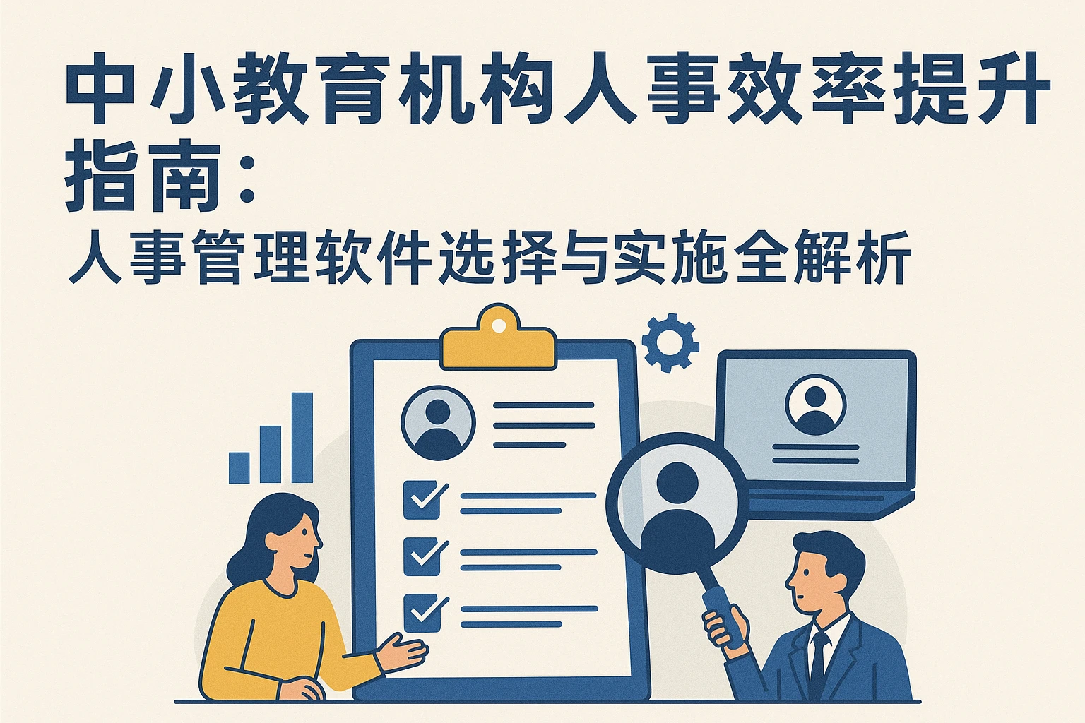 中小教育机构人事效率提升指南：人事管理软件选择与实施全解析