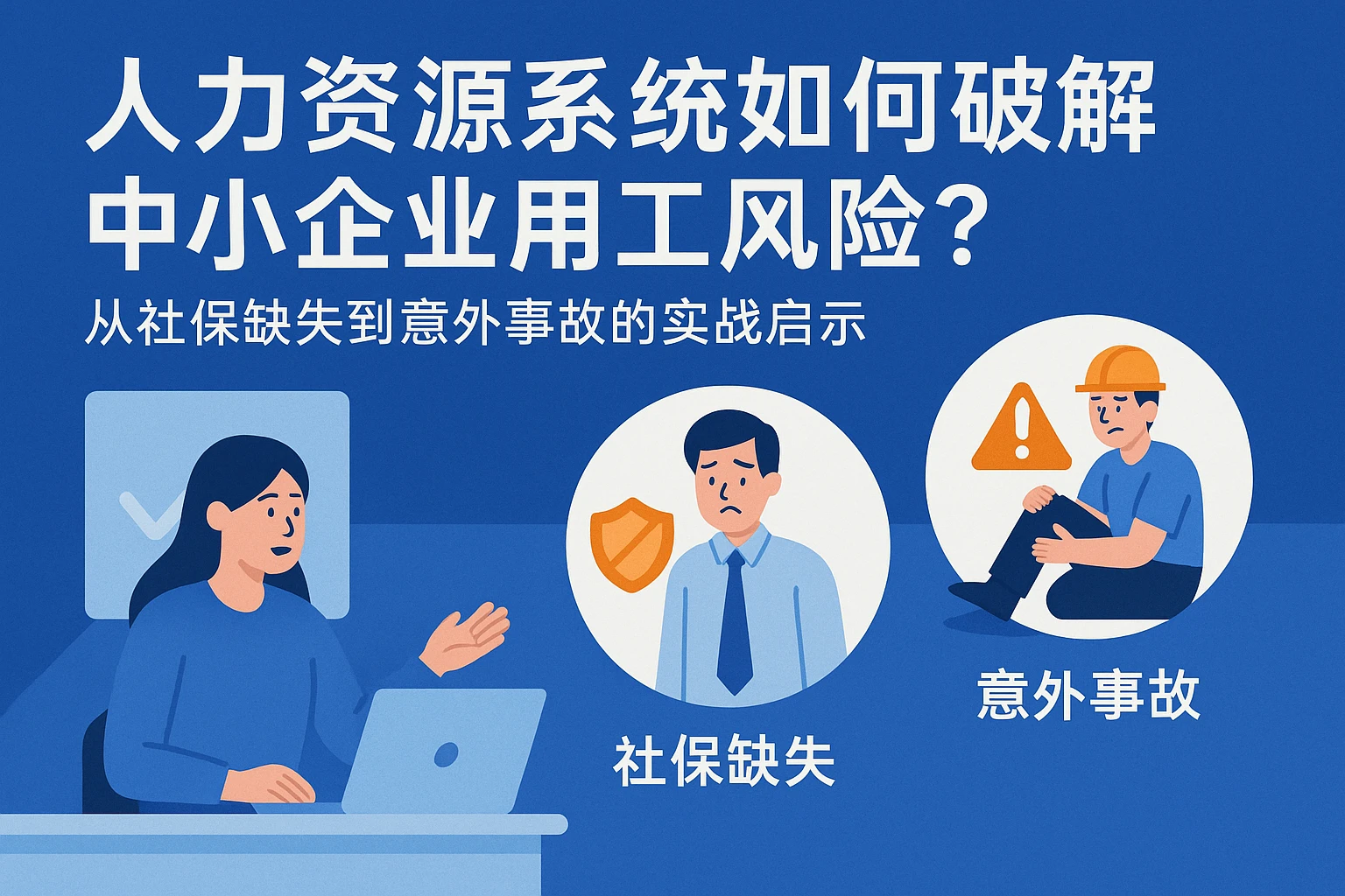人力资源系统如何破解中小企业用工风险？从社保缺失到意外事故的实战启示