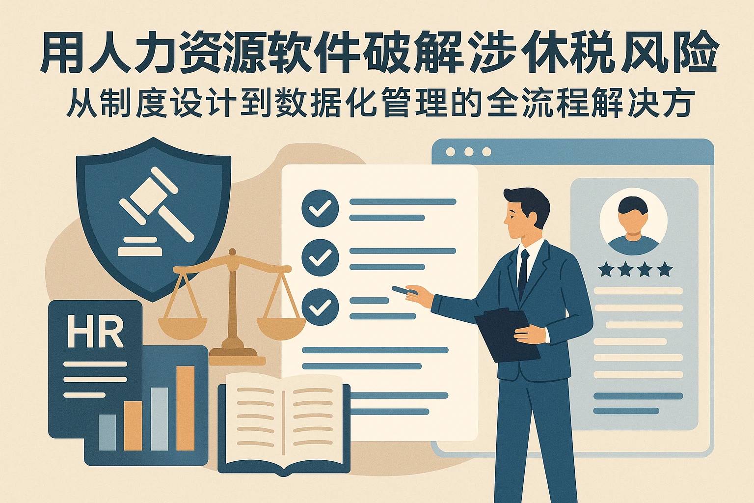 用人力资源软件破解单休制法律风险：从制度设计到数据化管理的全流程解决方案
