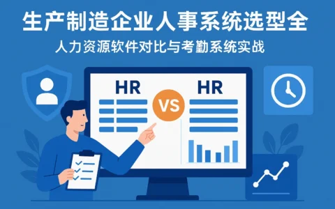 生产制造企业人事系统选型全攻略：人力资源软件对比与考勤系统实战