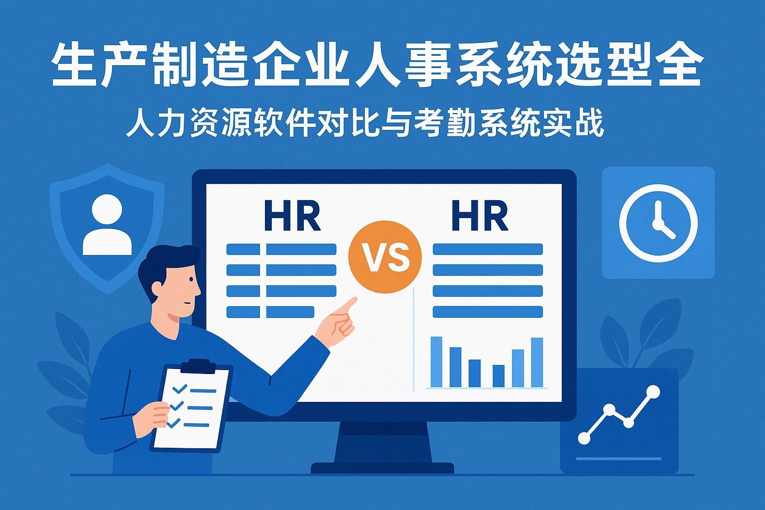 生产制造企业人事系统选型全攻略：人力资源软件对比与考勤系统实战