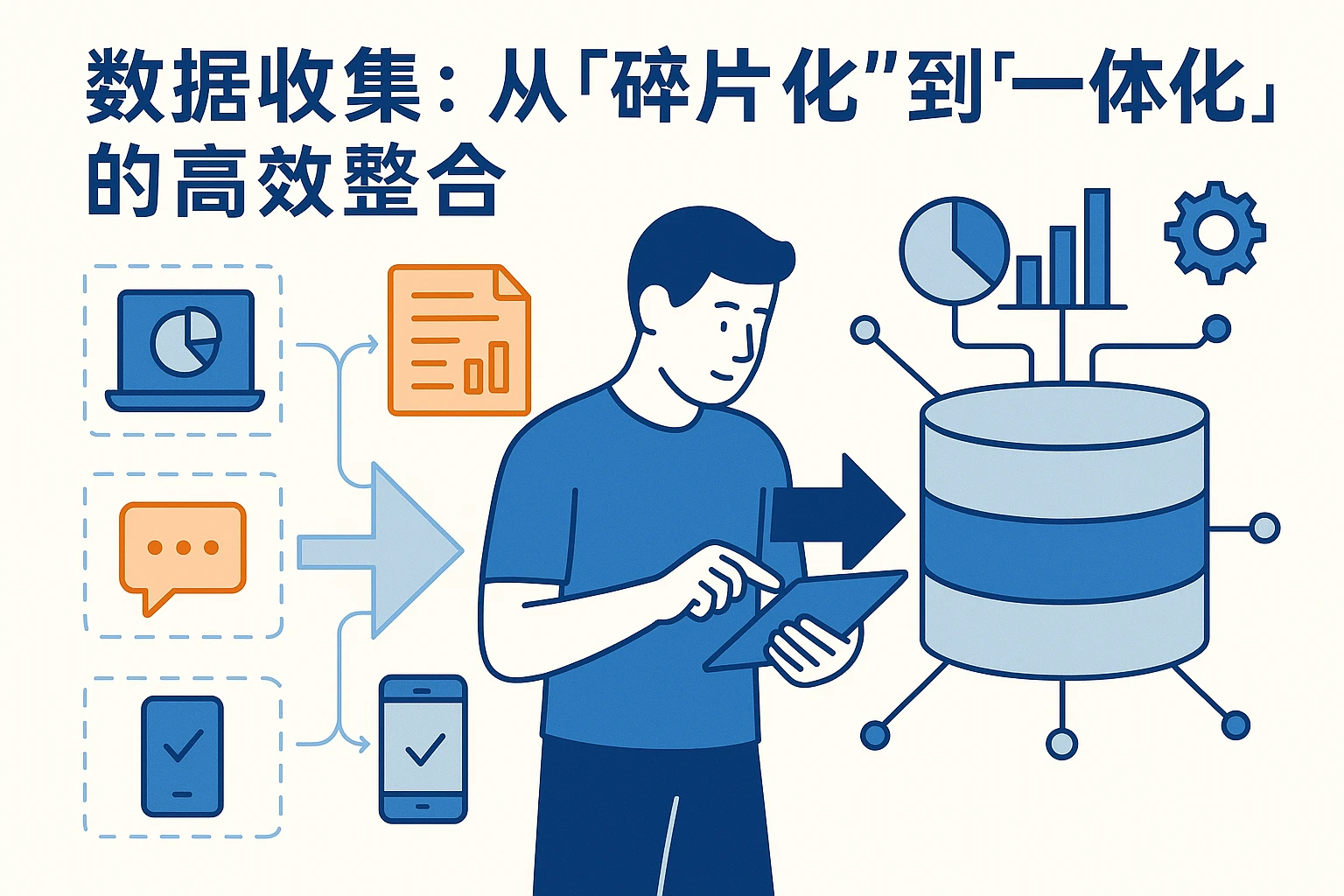 2. 数据收集：从“碎片化”到“一体化”的高效整合