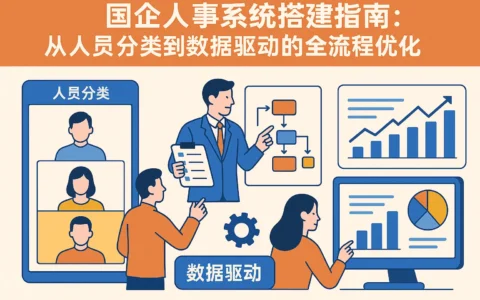 国企人事系统搭建指南：从人员分类到数据驱动的全流程优化