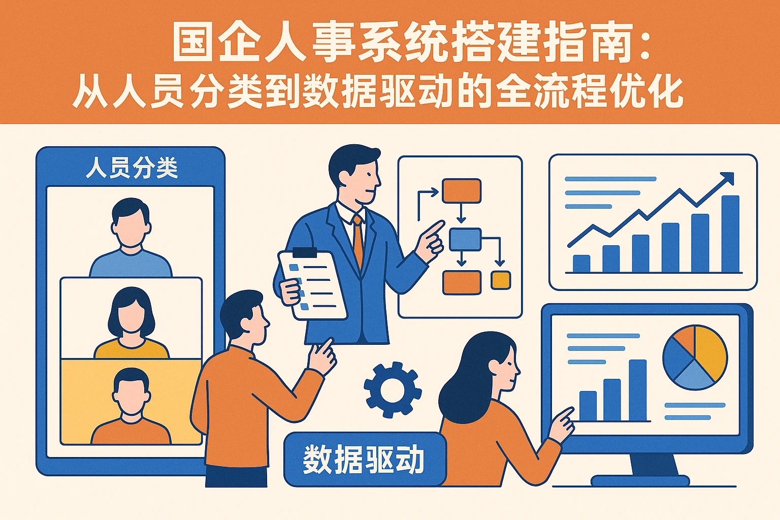 国企人事系统搭建指南：从人员分类到数据驱动的全流程优化