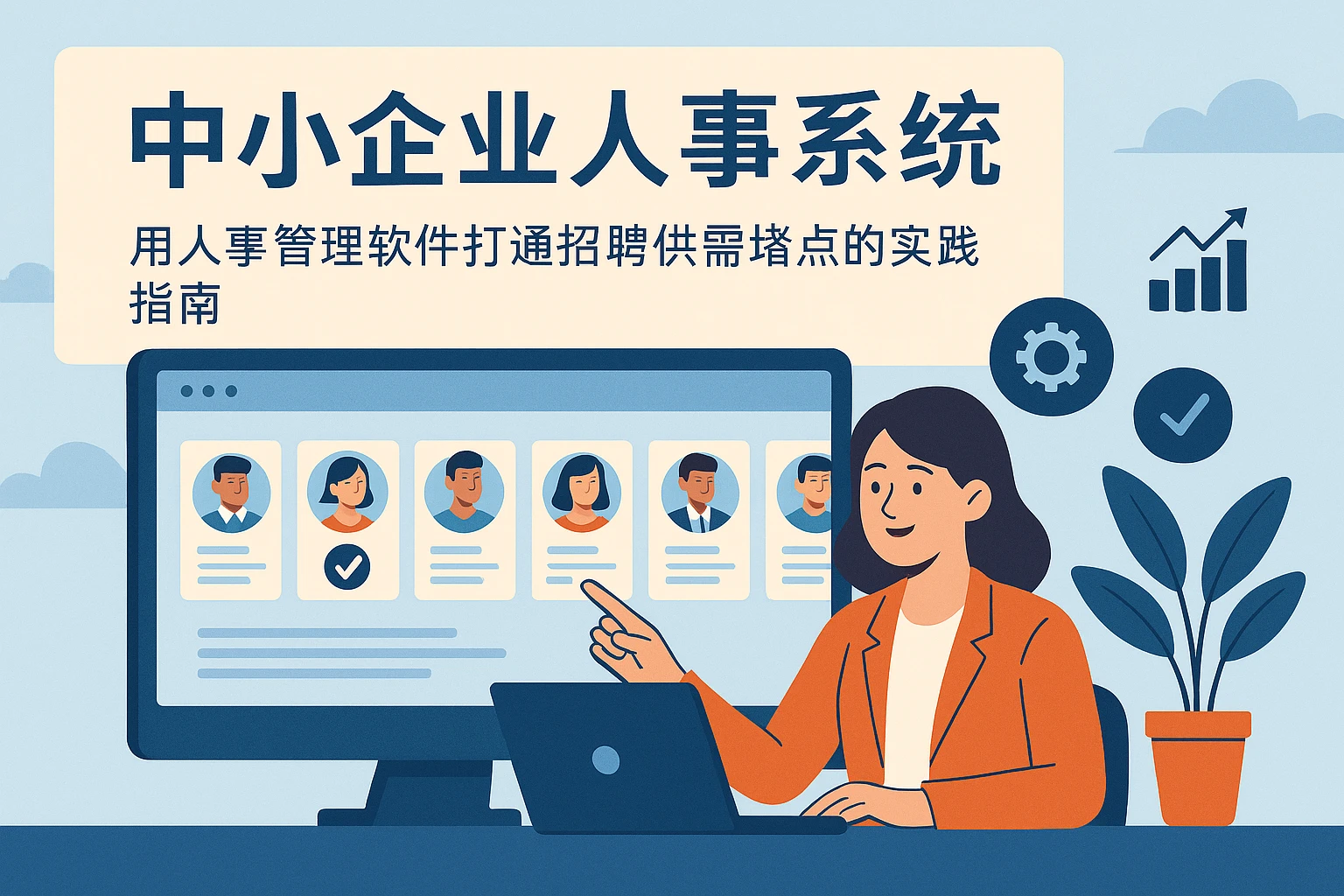 中小企业人事系统：用人事管理软件打通招聘供需堵点的实践指南