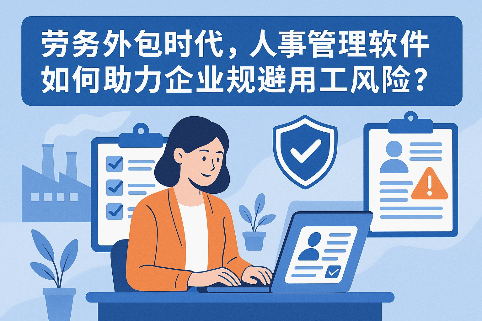 劳务外包时代，人事管理软件如何助力企业规避用工风险？