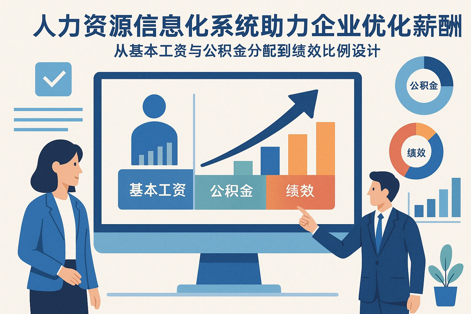 人力资源信息化系统助力企业优化薪酬结构：从基本工资与公积金分配到绩效比例设计