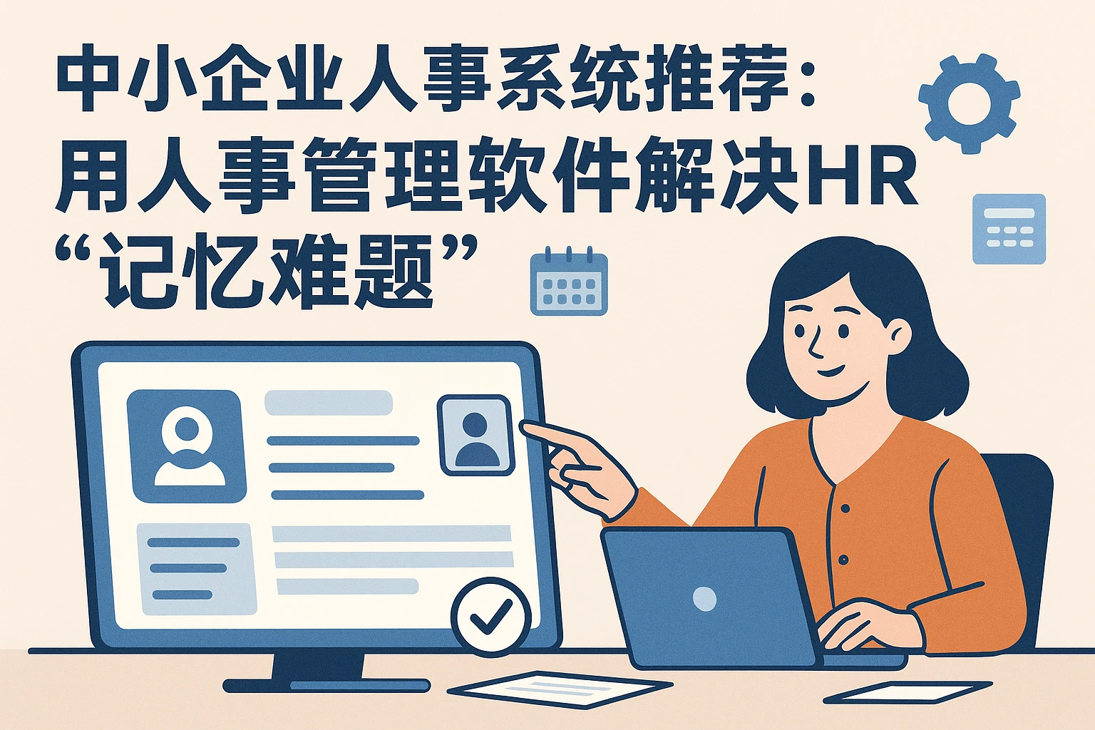 中小企业人事系统推荐：用人事管理软件解决HR的“记忆难题”