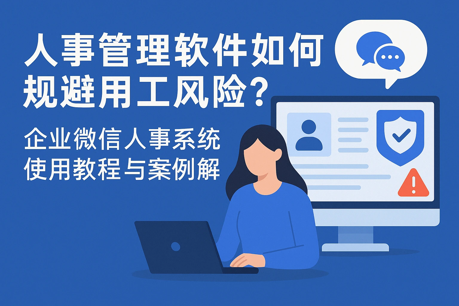 人事管理软件如何规避用工风险？企业微信人事系统使用教程与案例解析