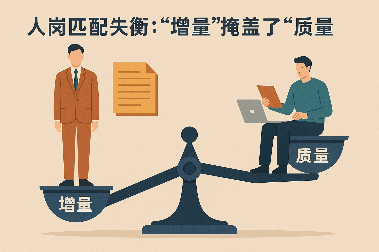 2. 人岗匹配失衡：“增量”掩盖了“质量”