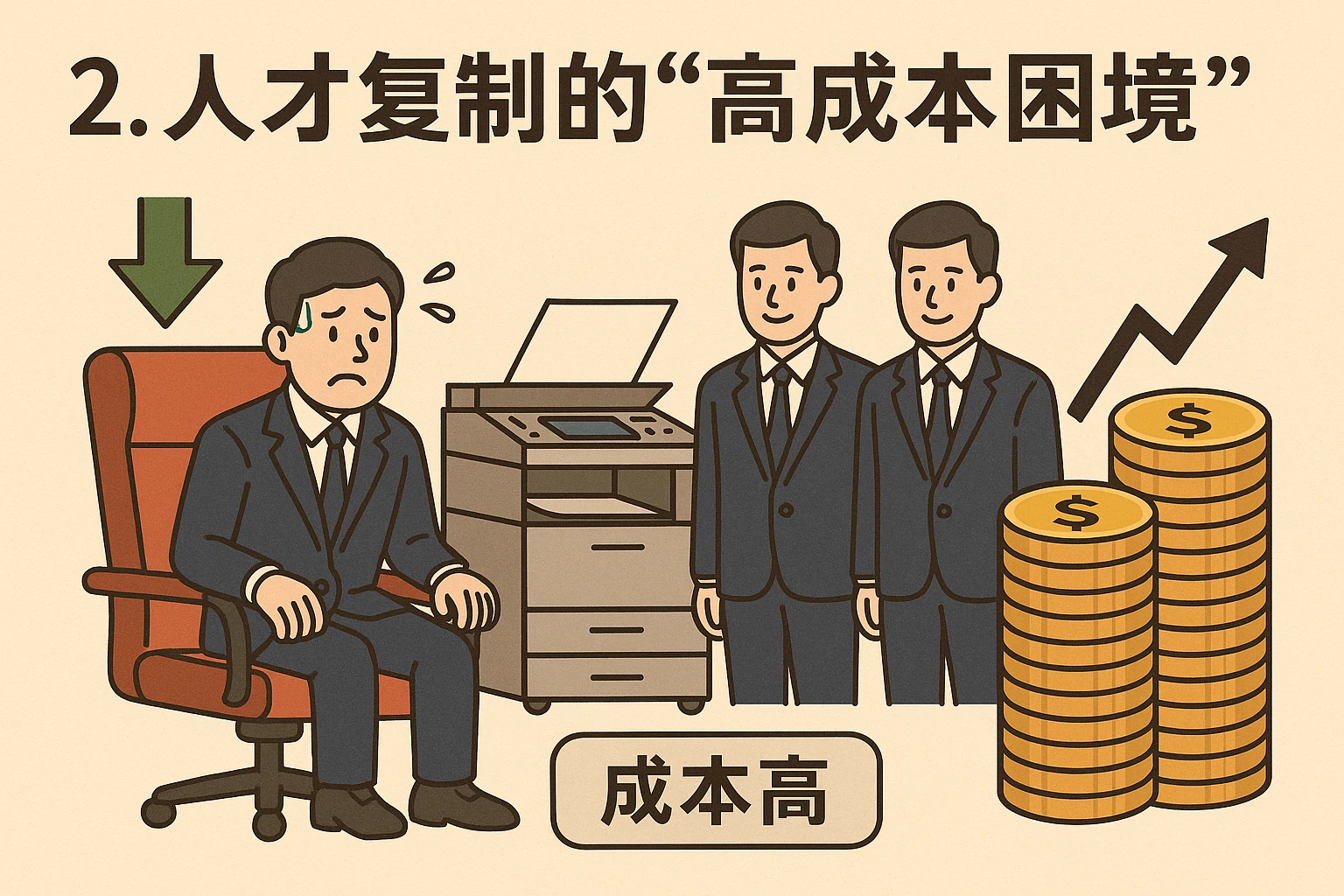 2. 人才复制的“高成本困境”