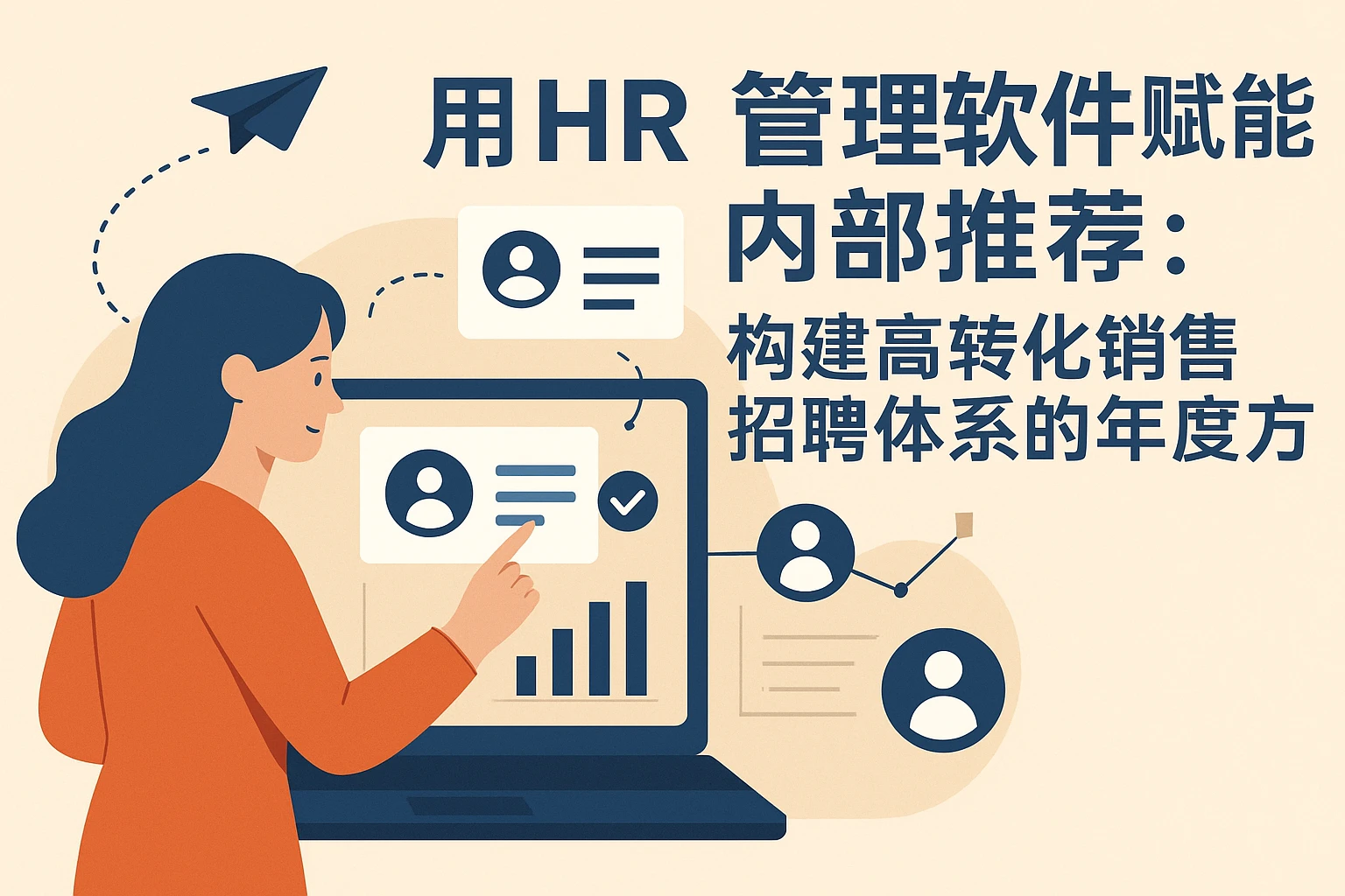 用HR管理软件赋能内部推荐：构建高转化销售招聘体系的年度方案