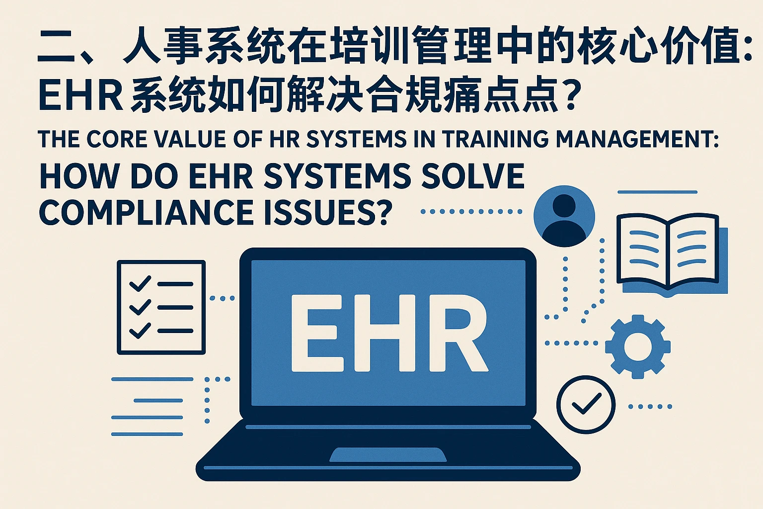 二、人事系统在培训管理中的核心价值：EHR系统如何解决合规痛点？