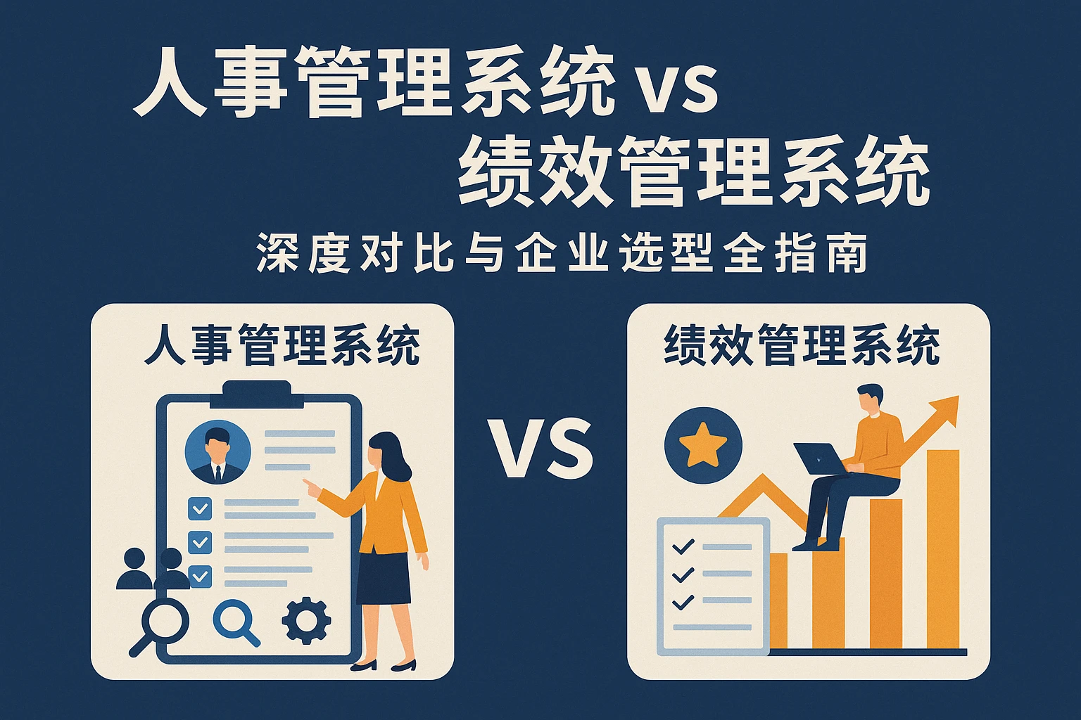 人事管理系统 vs 绩效管理系统：深度对比与企业选型全指南