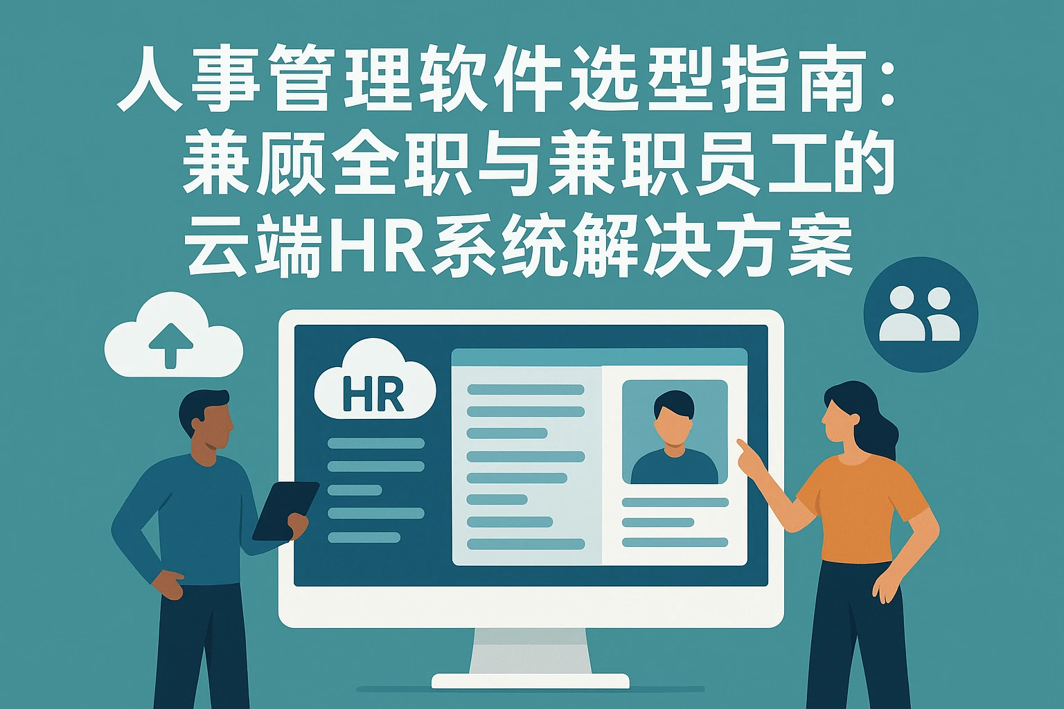 人事管理软件选型指南:兼顾全职与兼职员工的云端HR系统解决方案