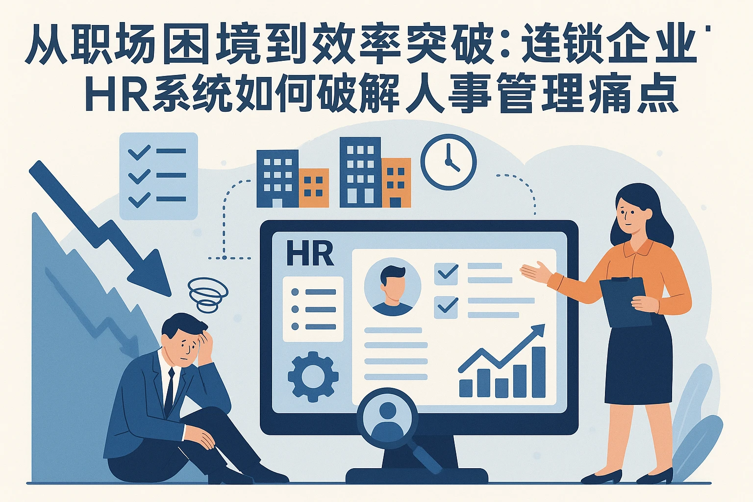 从职场困境到效率突破：连锁企业HR系统如何破解人事管理痛点