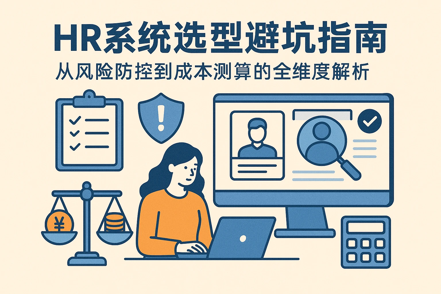 HR系统选型避坑指南：从风险防控到成本测算的全维度解析