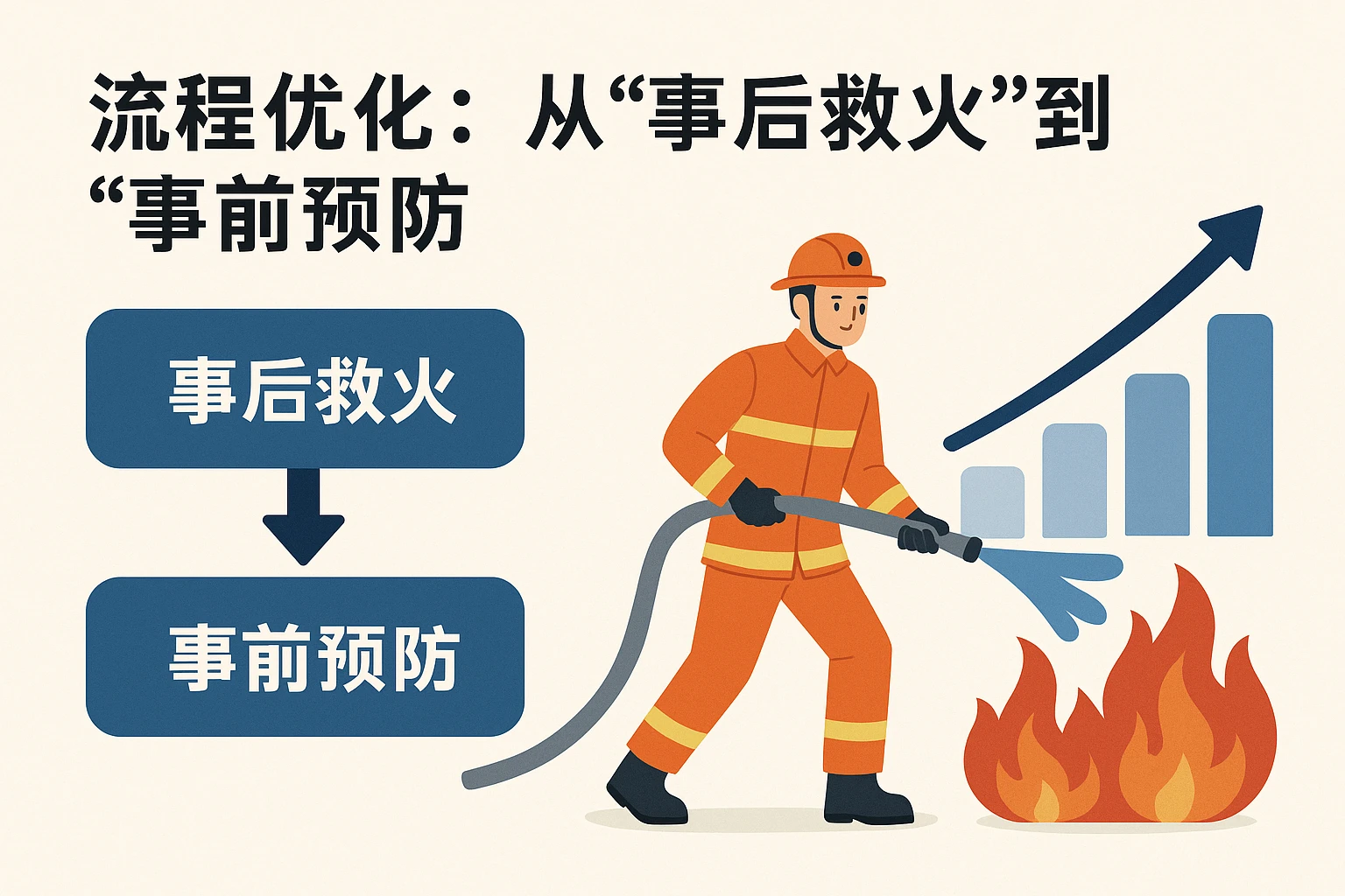 2. 流程优化：从“事后救火”到“事前预防”