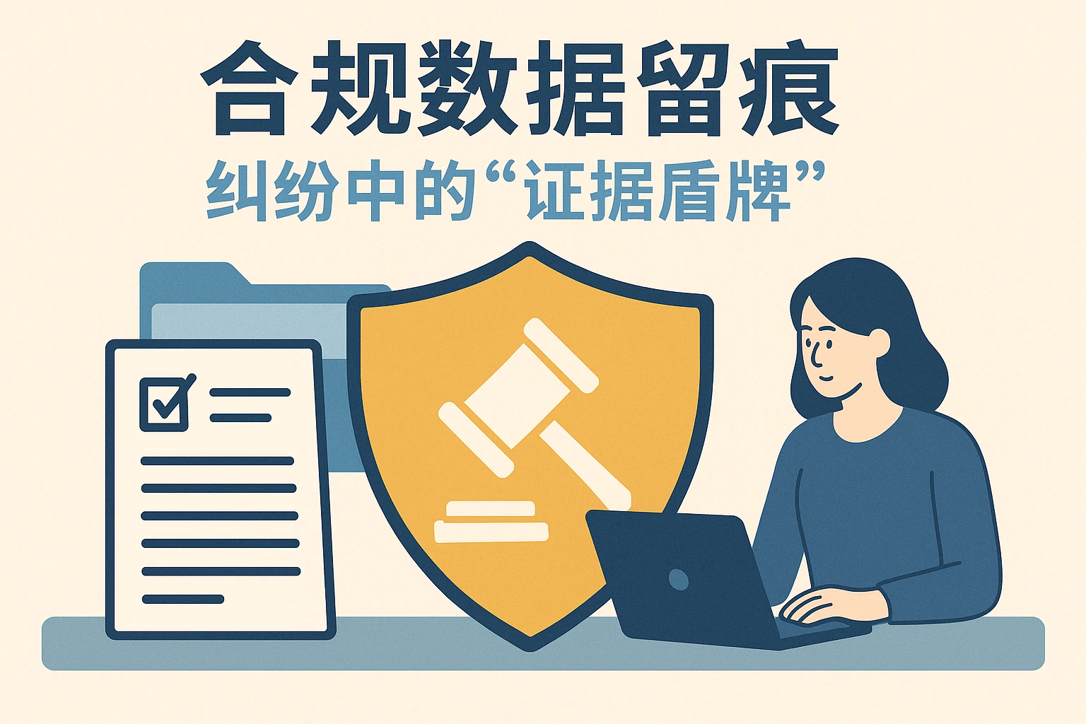 2. 合规数据留痕：纠纷中的“证据盾牌”