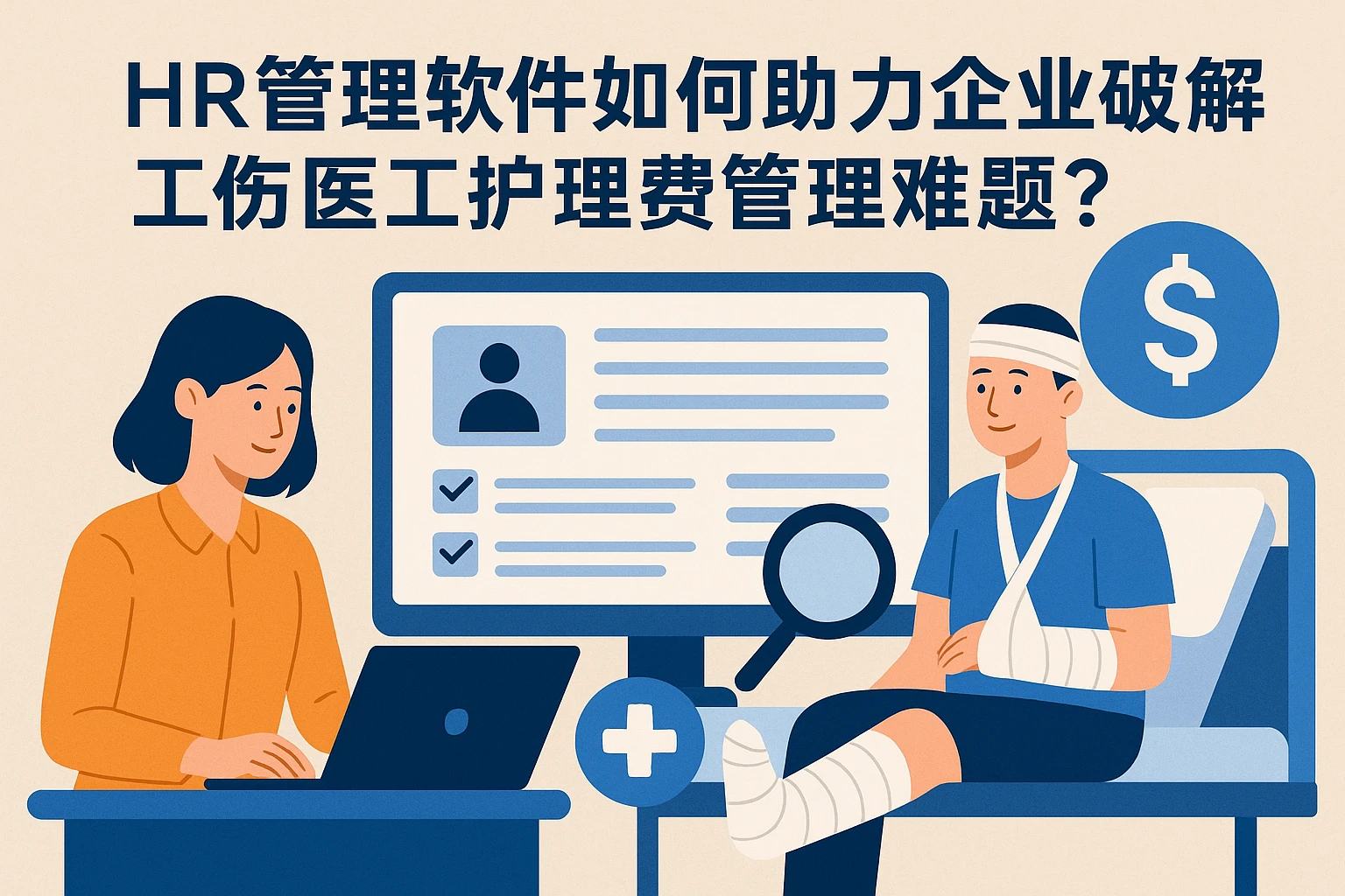 HR管理软件如何助力企业破解工伤员工护理费管理难题？