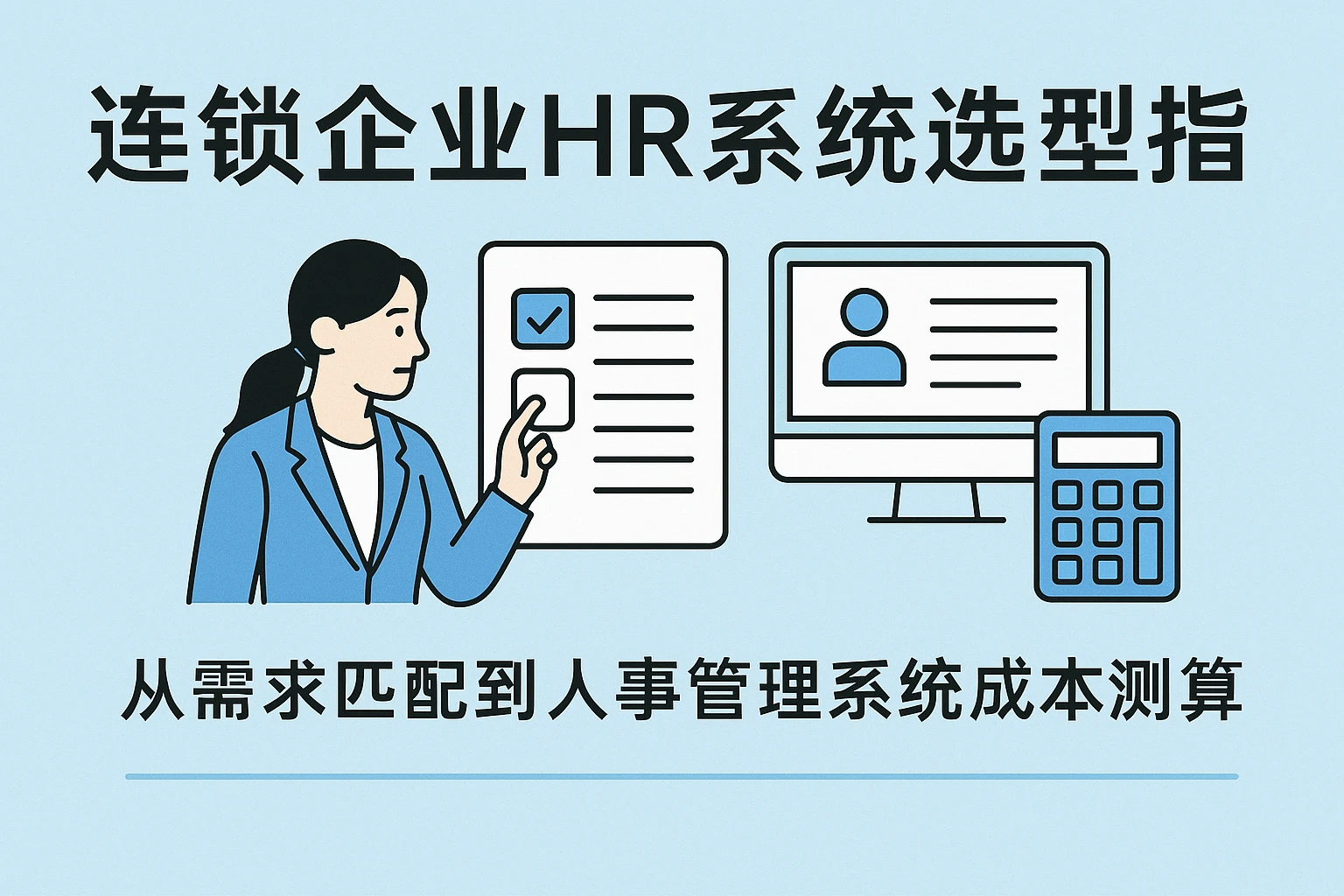 连锁企业HR系统选型指南：从需求匹配到人事管理系统成本测算