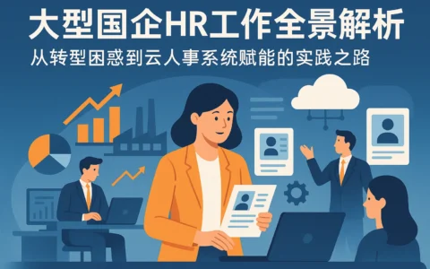大型国企HR工作全景解析：从转型困惑到云人事系统赋能的实践之路
