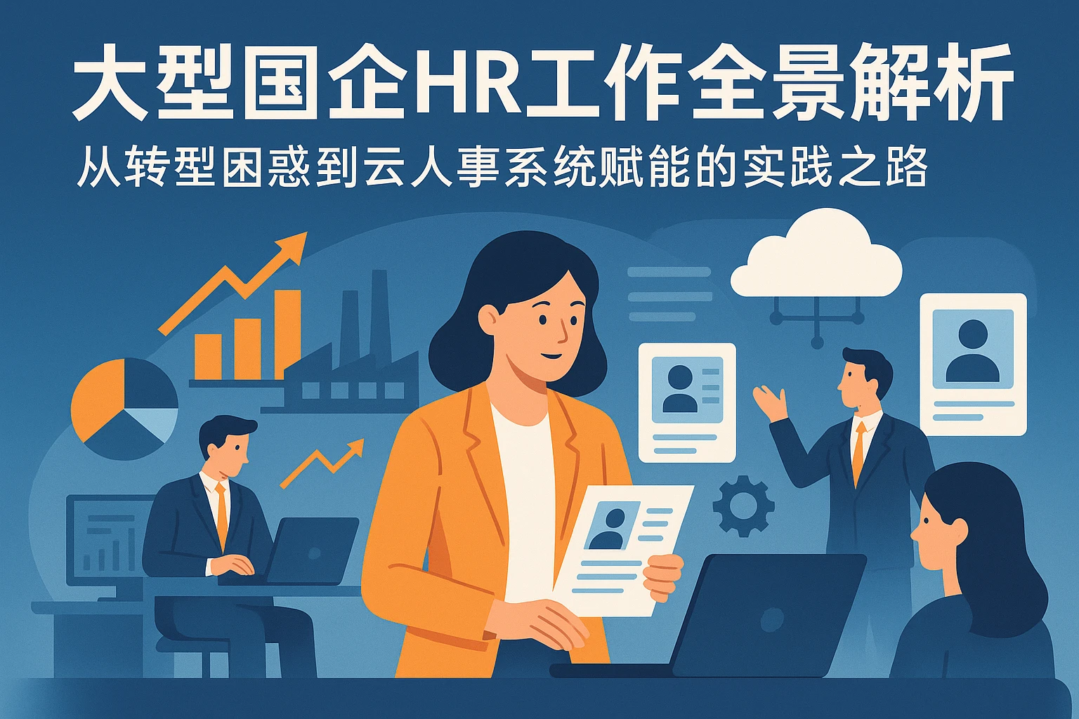 大型国企HR工作全景解析：从转型困惑到云人事系统赋能的实践之路