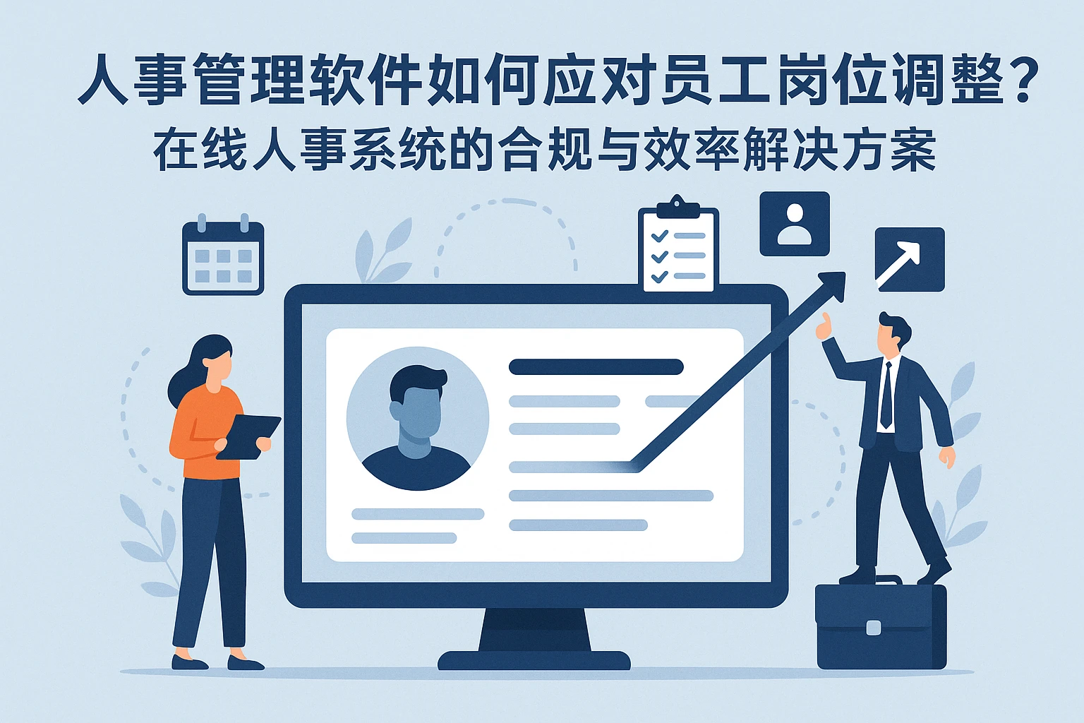 人事管理软件如何应对员工岗位调整？在线人事系统的合规与效率解决方案