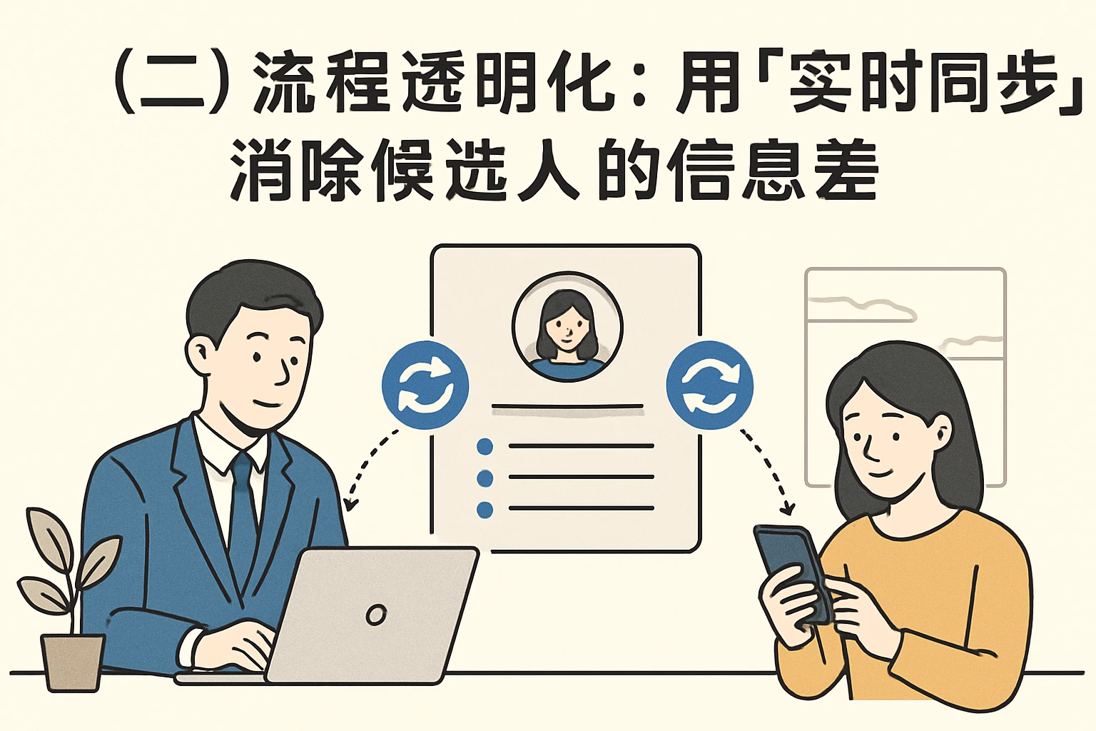 （二）流程透明化：用