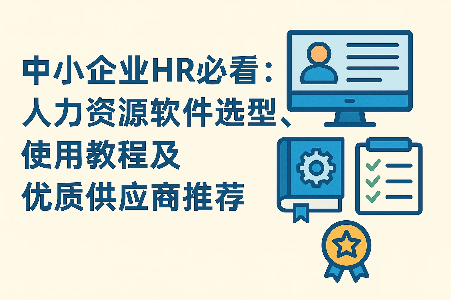 中小企业HR必看：人力资源软件选型、使用教程及优质供应商推荐