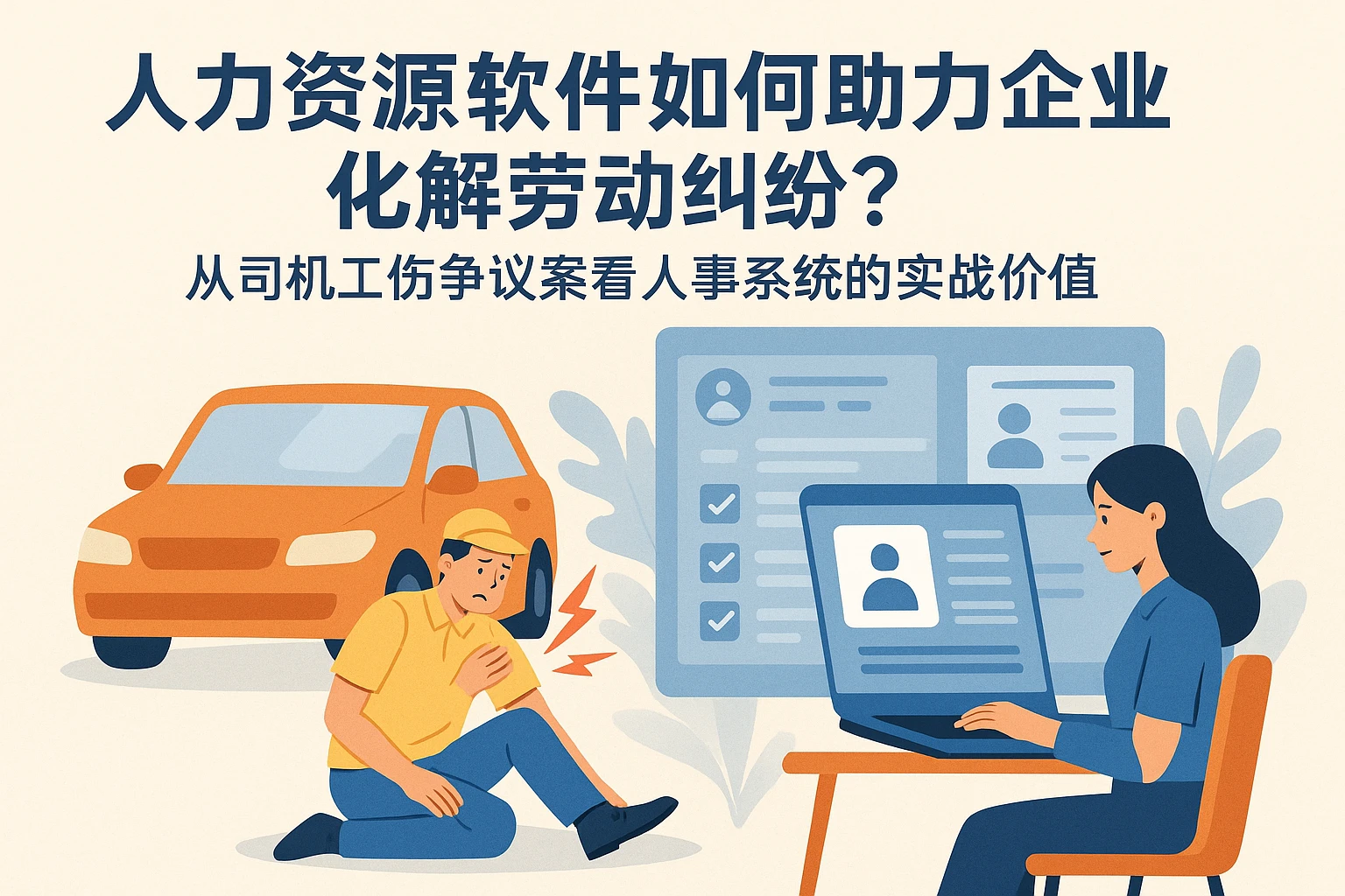 人力资源软件如何助力企业化解劳动纠纷？从司机工伤争议案看人事系统的实战价值