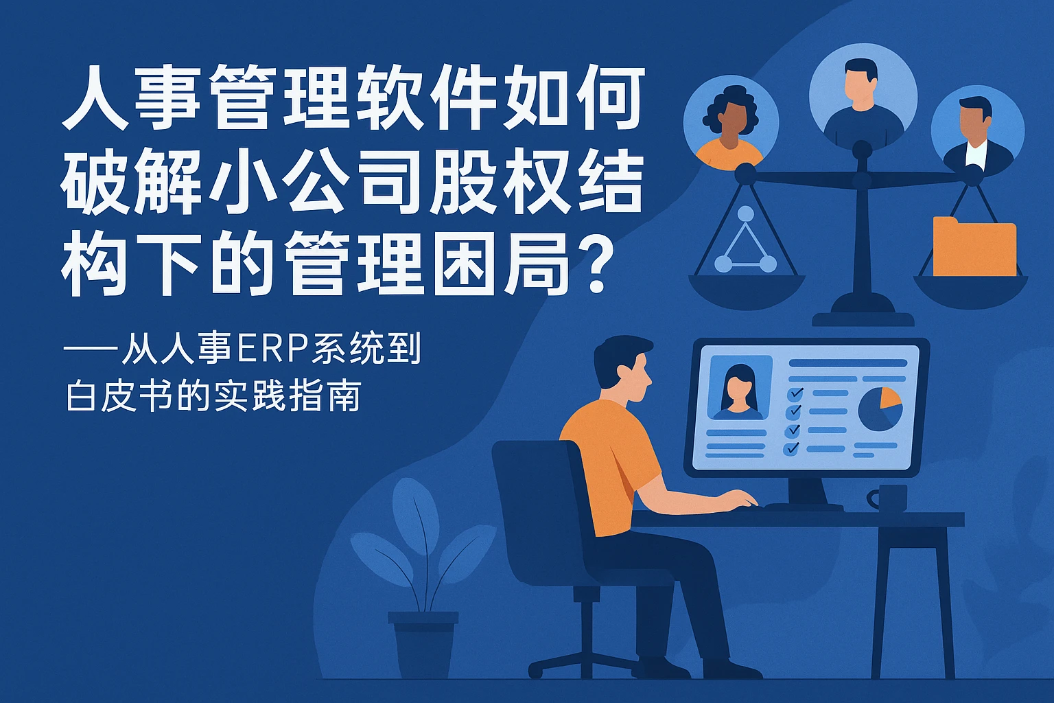 人事管理软件如何破解小公司股权结构下的管理困局？——从人事ERP系统到白皮书的实践指南