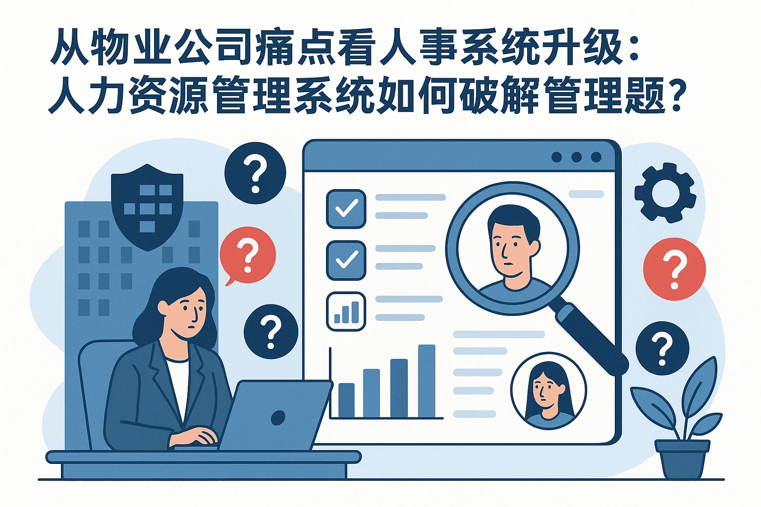 从物业公司痛点看人事系统升级：人力资源管理系统如何破解管理难题？