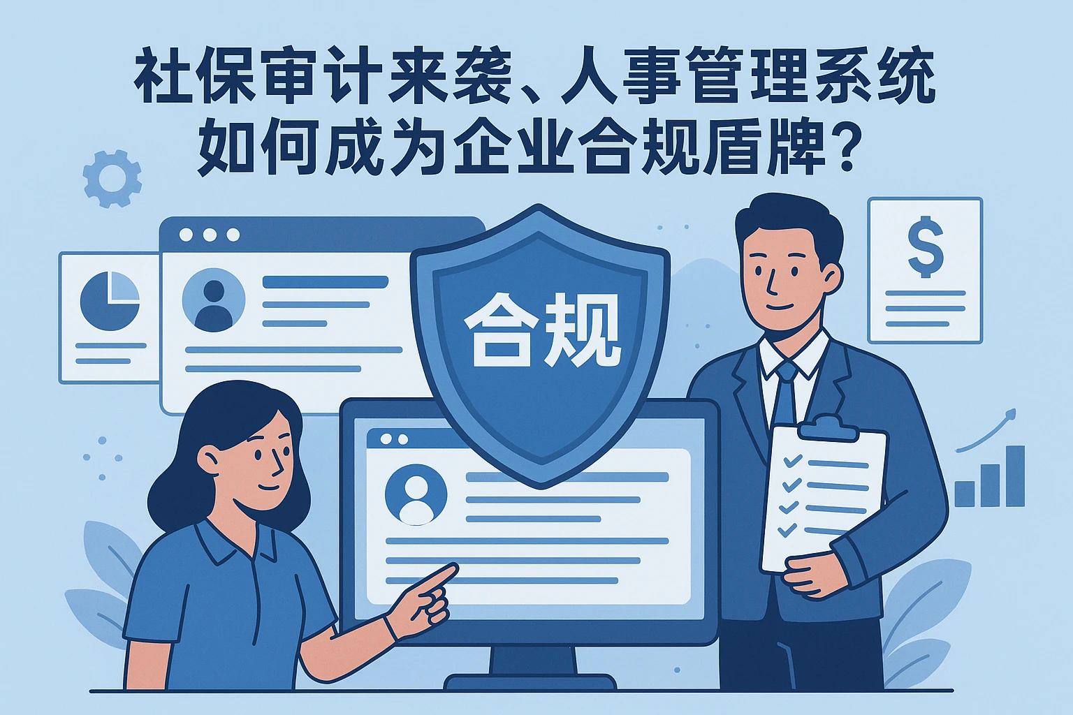社保审计来袭，人事管理系统如何成为企业合规盾牌？