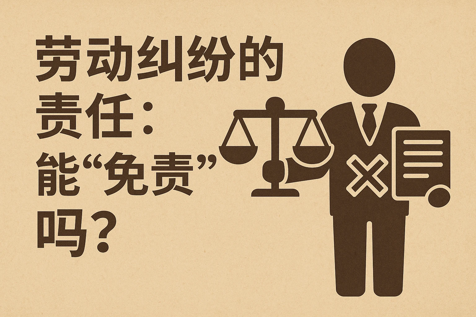 2. 劳动纠纷的责任：能“免责”吗？