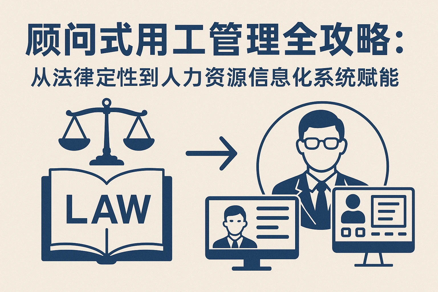 顾问式用工管理全攻略：从法律定性到人力资源信息化系统赋能