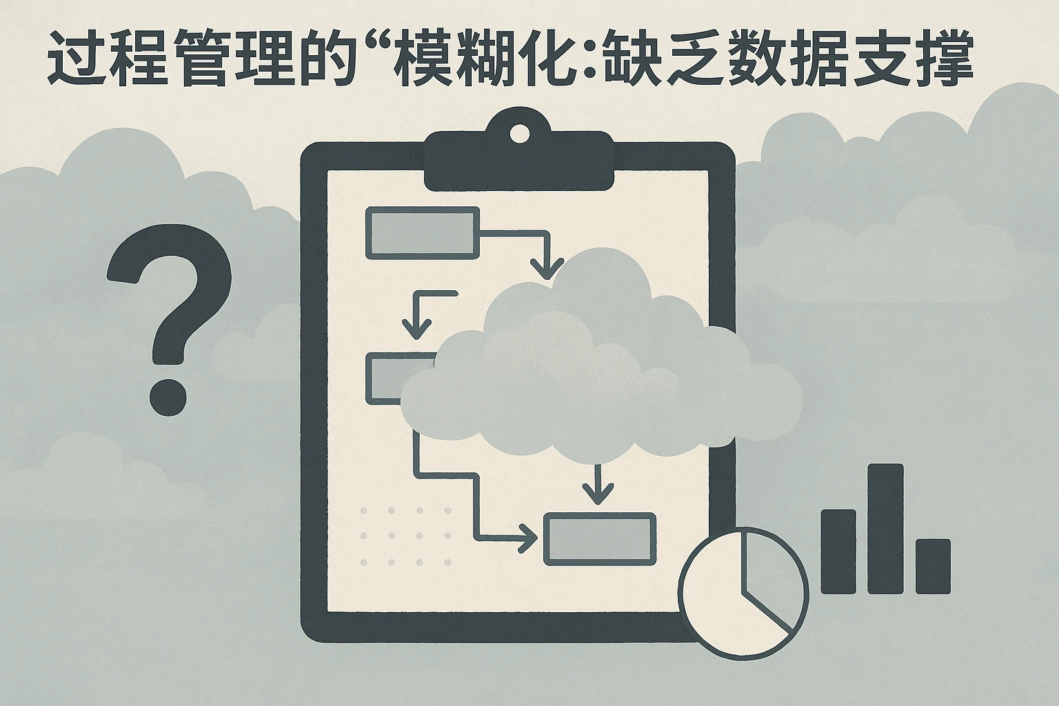 2. 过程管理的“模糊化”：缺乏数据支撑