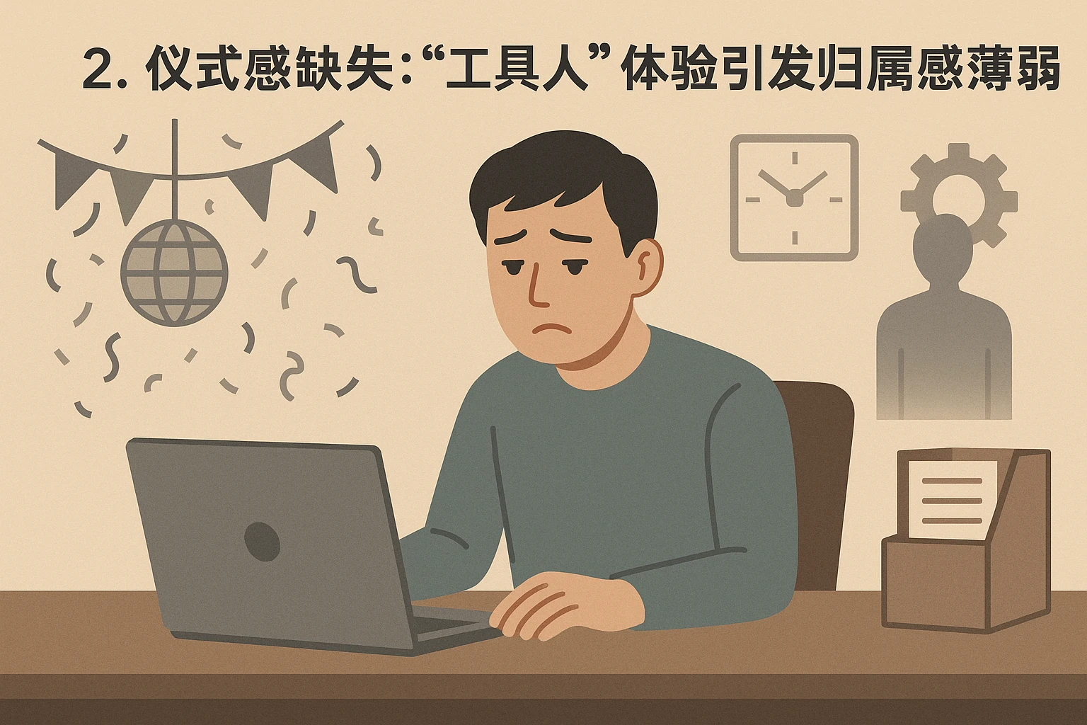 2. 仪式感缺失：“工具人”体验引发归属感薄弱