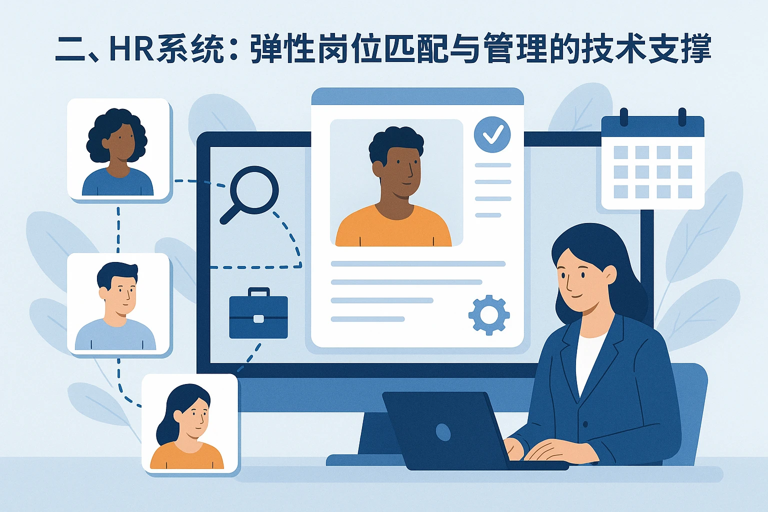 二、HR系统：弹性岗位匹配与管理的技术支撑