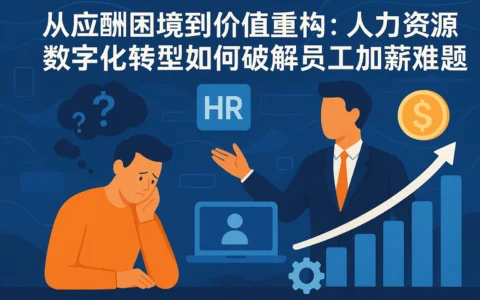 从应酬困境到价值重构：人力资源数字化转型如何破解员工加薪难题