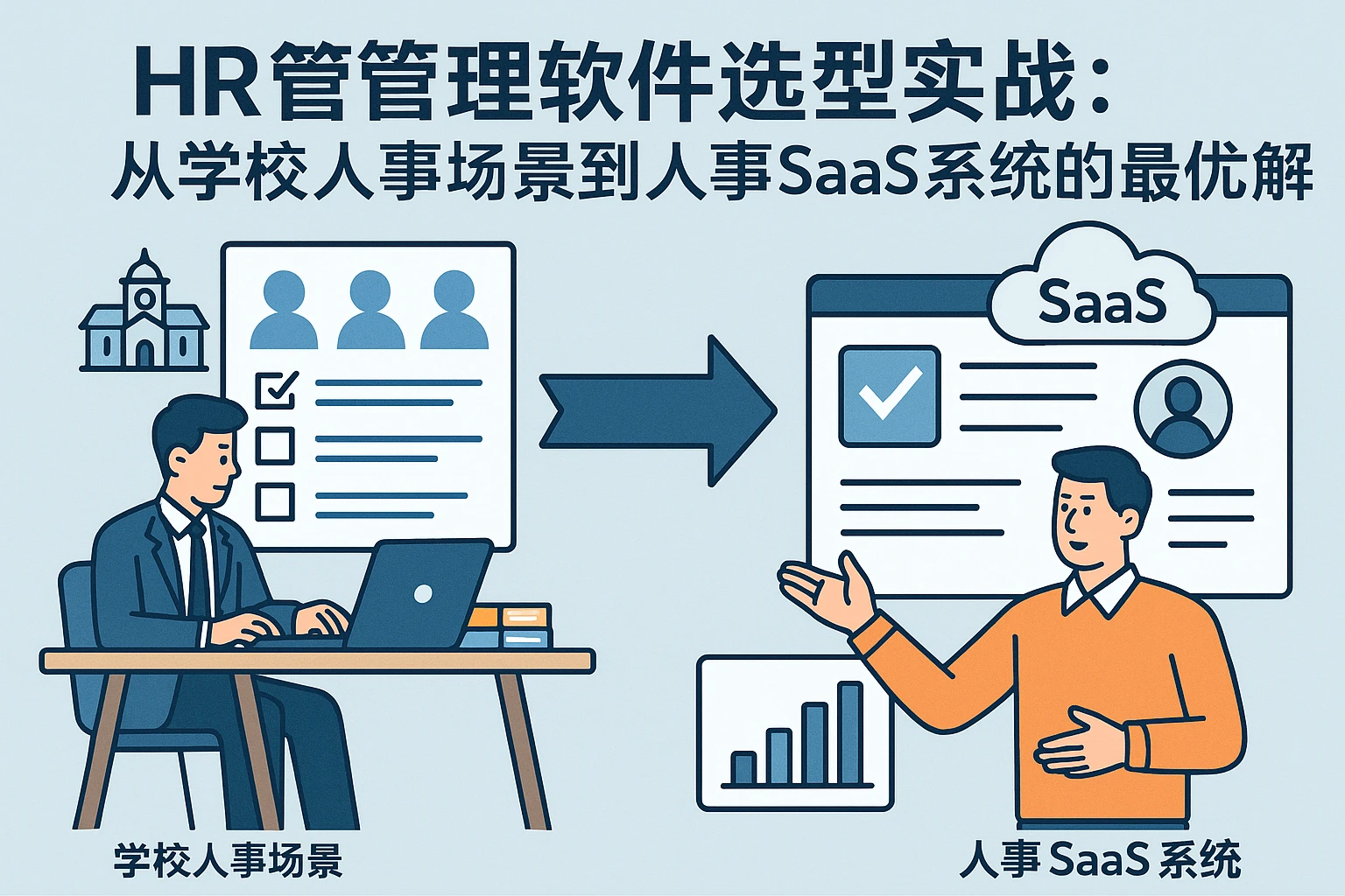 HR管理软件选型实战：从学校人事场景到人事SaaS系统的最优解