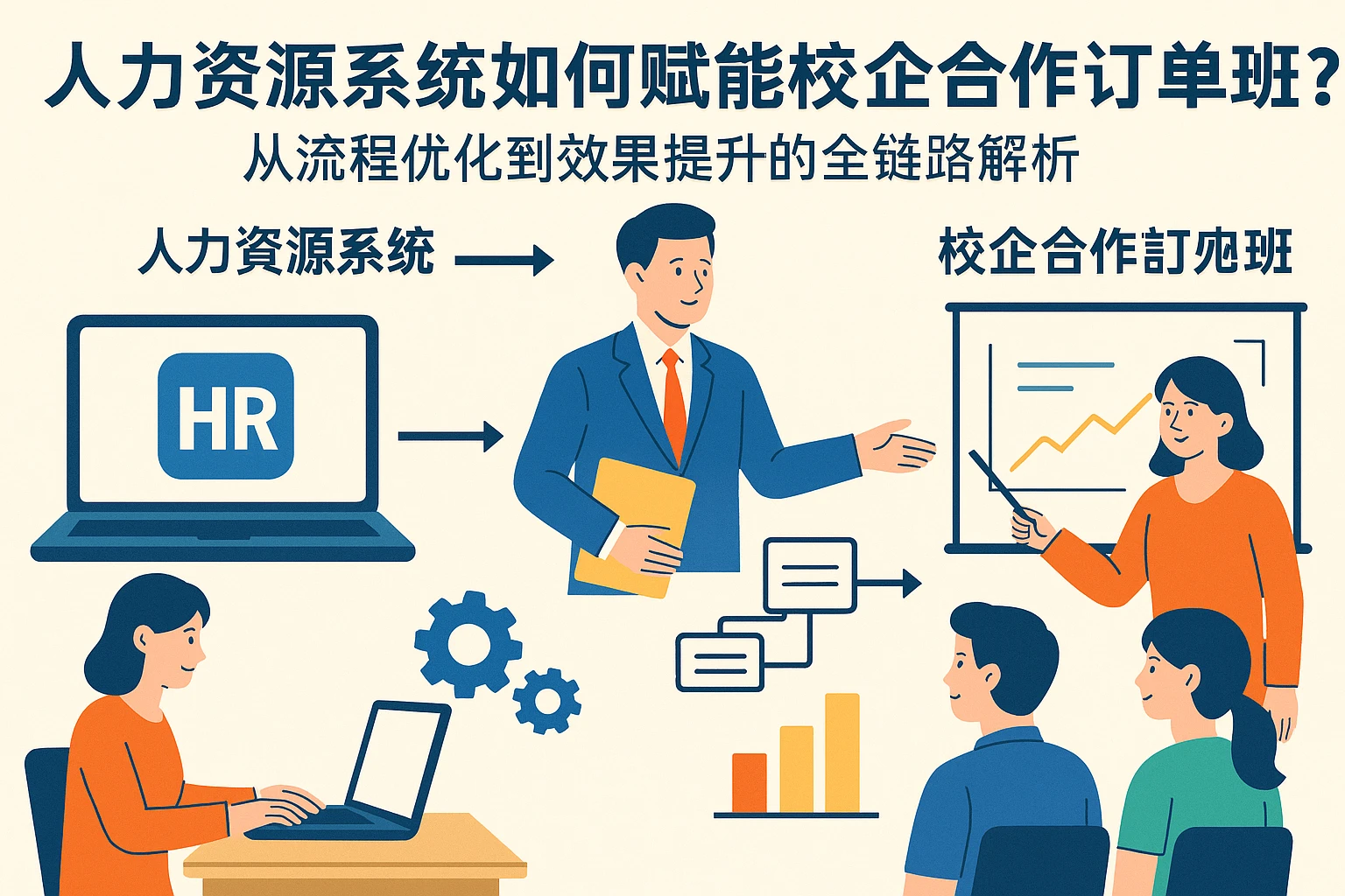 人力资源系统如何赋能校企合作订单班？从流程优化到效果提升的全链路解析