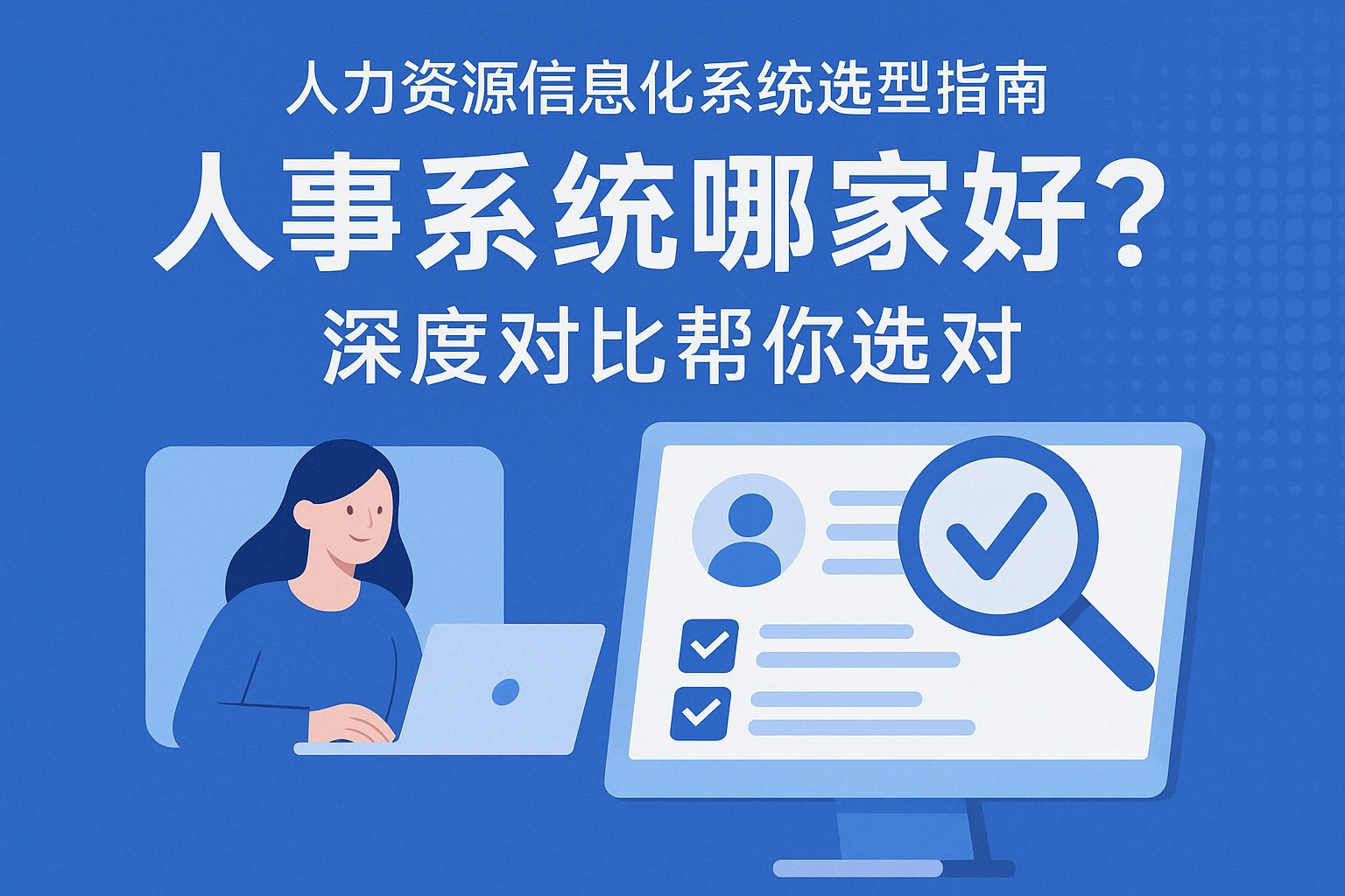 人力资源信息化系统选型指南：人事系统哪家好？深度对比帮你选对